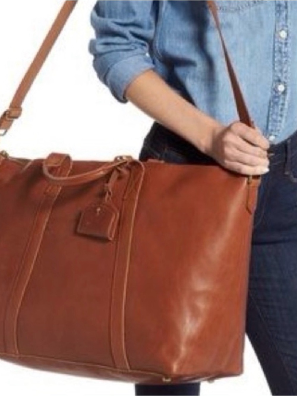 Madewell Weekender Leather Tote